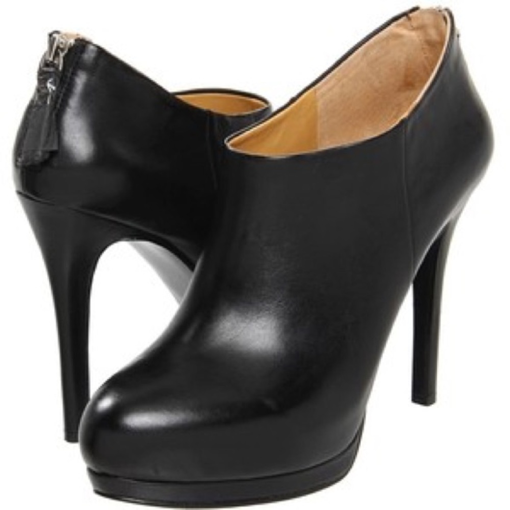 Nine West Haywire Leather Booties 7
